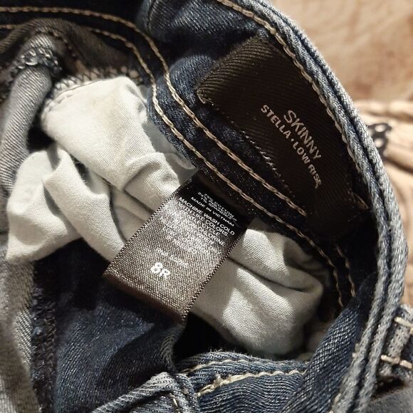 H&M polka dot sz med top Expess Jean's sz 8R - Picture 7 of 8